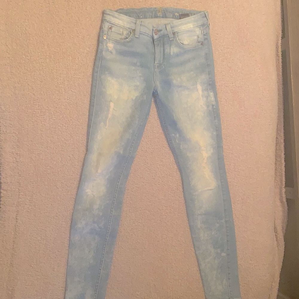 7 For All Mankind skinny jeans